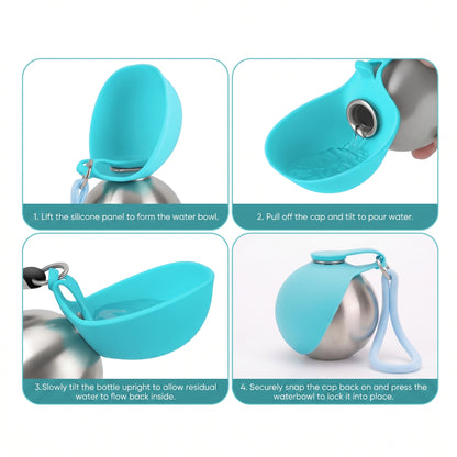Insulated Portable Dog Water Bottle